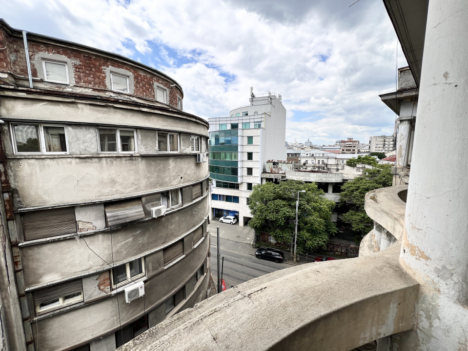 Apartament interbelic decomandat, 111 mp, centrala termica | Ultracentral