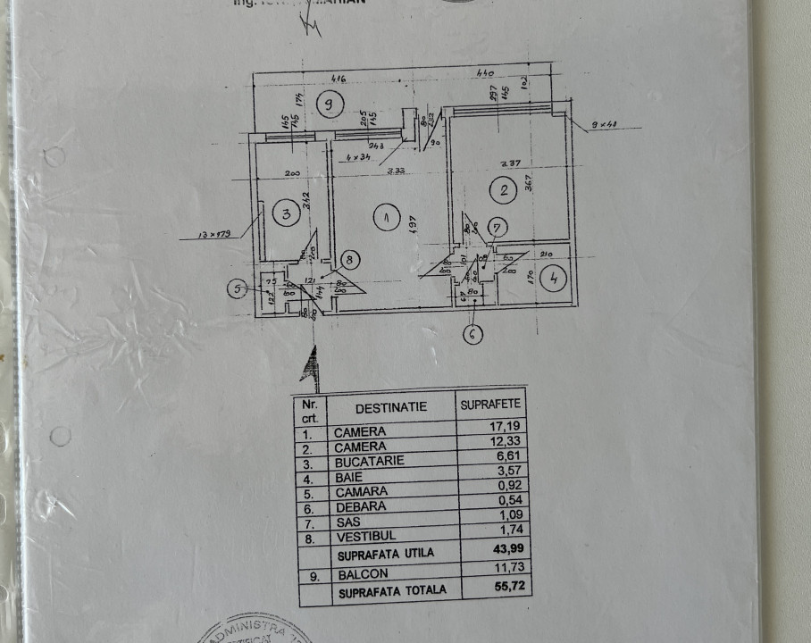 0% | Apartament 2 camere semidecomandat, 56mp | Obor - Stefan cel Mare