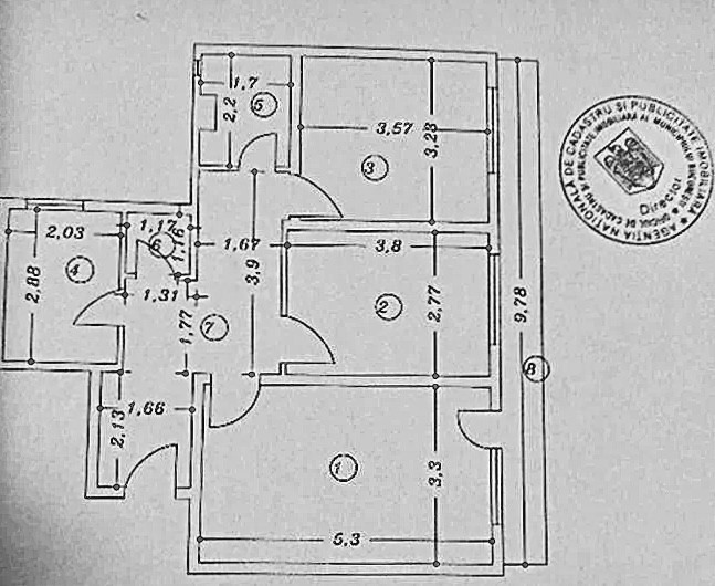 0% | Apartament 3 camere decomandat, 74 mp cu balcon | Sos. Pantelimon