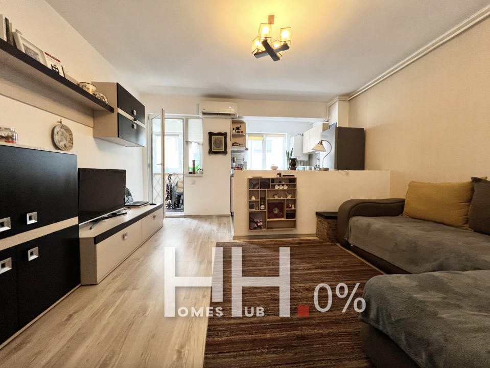 0% | Apartament 2 camere, parcare*, centrala | str. Solstitiului