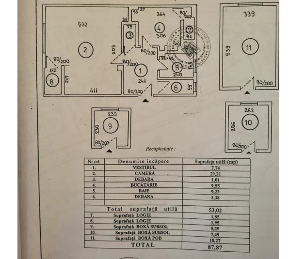 0% Garsoniera decomandata 57 mp+boxa, PET FRIENDLY & centrala proprie!