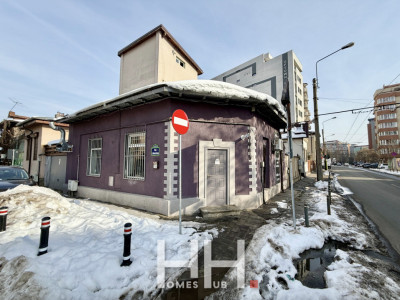 Spatiu birouri/fast-food, 2 intrari, 70 mp subsol+parter | Delea Veche