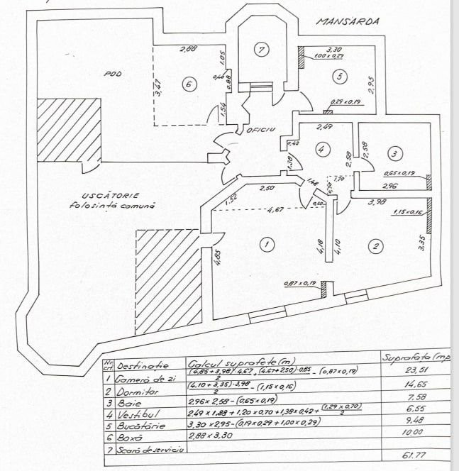 0%| Apartament 2 camere in vila, 62 mp plus garaj & 2 boxe | Cotroceni